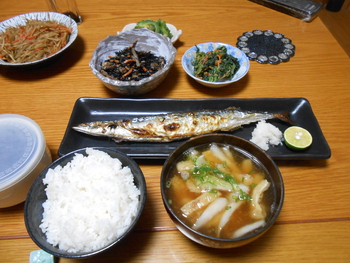 昨日の晩ご飯