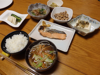 今夜の晩ご飯