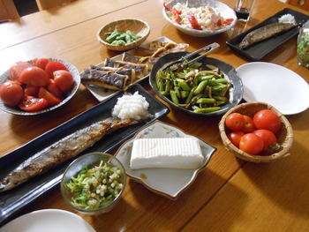 今夜の晩ご飯