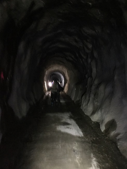 SDA王滝2018　5月　トンネル
