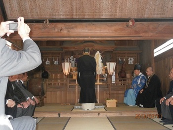 お駒送りの行事