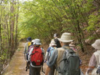 新潟から地附山トレッキングへ