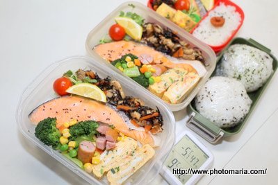 シャケ弁