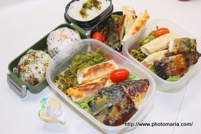 焼き鯖弁当