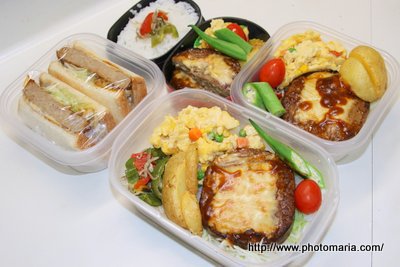 ハンバーグ弁当