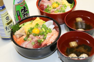 海鮮丼