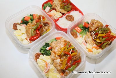 ポークチャップ弁当