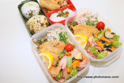 アジフライ弁当