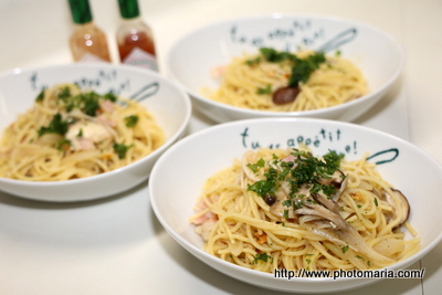 きのこパスタ