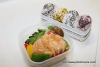 グリルチキン弁当/天ざる
