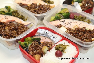 肉味噌弁当