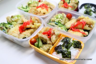 とり天弁当