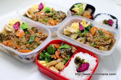 麻婆茄子弁当