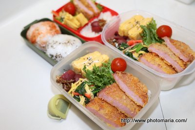 ハムカツ弁当