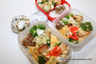 焼豚卵炒め弁当