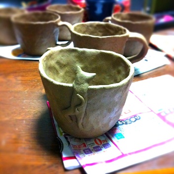 コーヒーカップ作り
