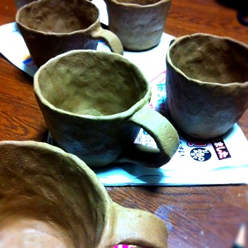 コーヒーカップ作り