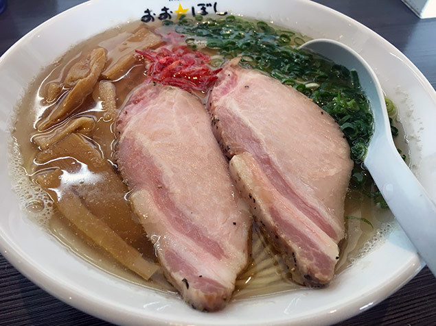 おおぼし 平田店 鯛干し塩ラーメン