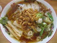 まるなかや　ラーメン＠朝日村