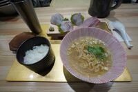 587　朝定食　自家製麺 栗ノ木　240414