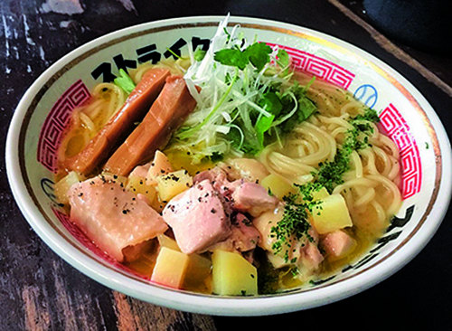 プレミアム濃厚蛤鶏白湯SOBA