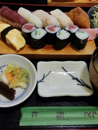 江戸前　鮨仁　三輪田町本店　ランチ　長野市