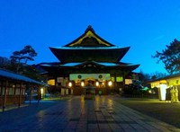 夜明けの善光寺を撮ってみた