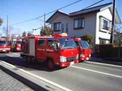 宮田村消防団出初め式