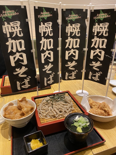 長野県民、北海道で「幌加内そば」を食す！