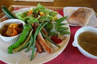 『Cottage Garden 花伝舎』でランチ♪ 2016/08/27 19:59:33