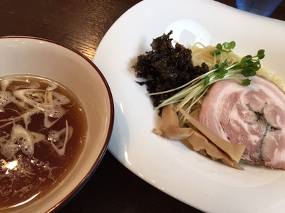 空の鯛出汁つけ麺