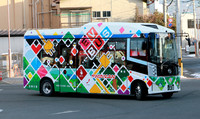 飯田市を走るEVバス・信南交通1430号車