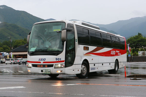 バスめいて候ふ（2号車）:木曽福島線の3列独立シート車運行～4