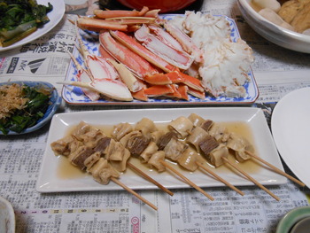 昨日の晩ご飯