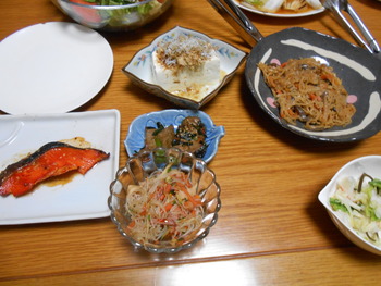 昨日の晩ご飯