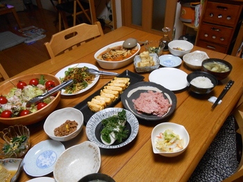 昨夜のご飯