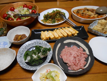昨夜のご飯