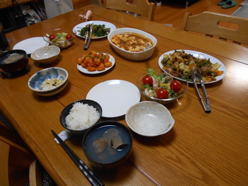 今夜のご飯