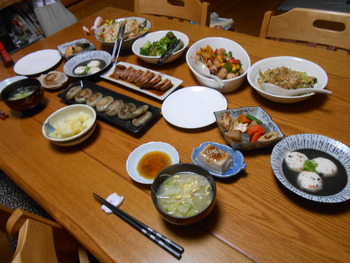 昨日の晩ご飯