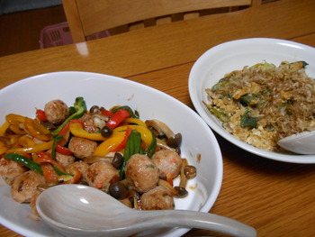 昨日の晩ご飯