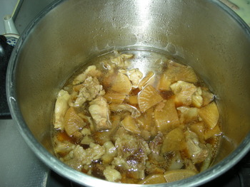 牛筋煮
