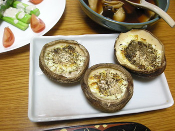 お洒落でない晩御飯