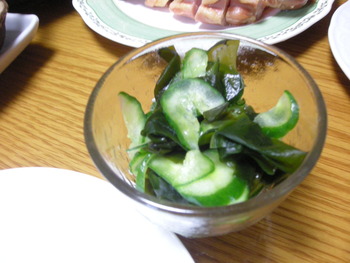 お洒落でない晩御飯