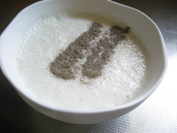 タマネギの冷たいスープ