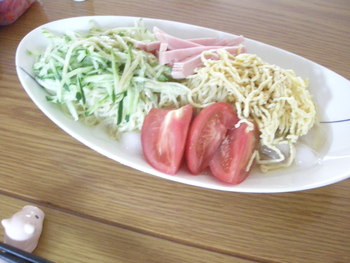 今日のお昼は。
