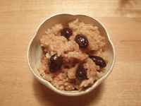 丹波黒豆玄米ごはん