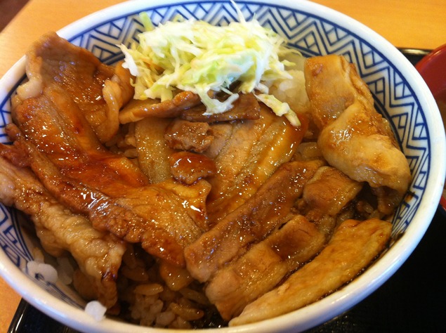 吉野家 焼味豚丼