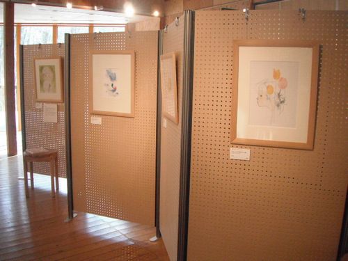 ちひろの複製画展。