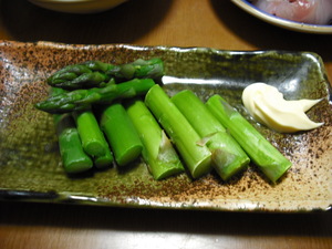 初アスパラ