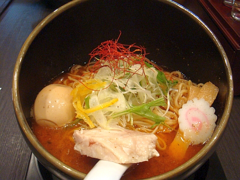 二代目けいすけ 海老そば外伝（伊勢海老そば味玉入り）
